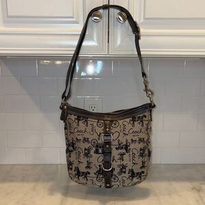 Coach Bag Purse Handbag Vintage Y2K Chelsea Horse & Carriage Convertible Duffle